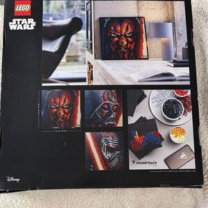 LEGO Star Wars Mosaic Set with Red and Black